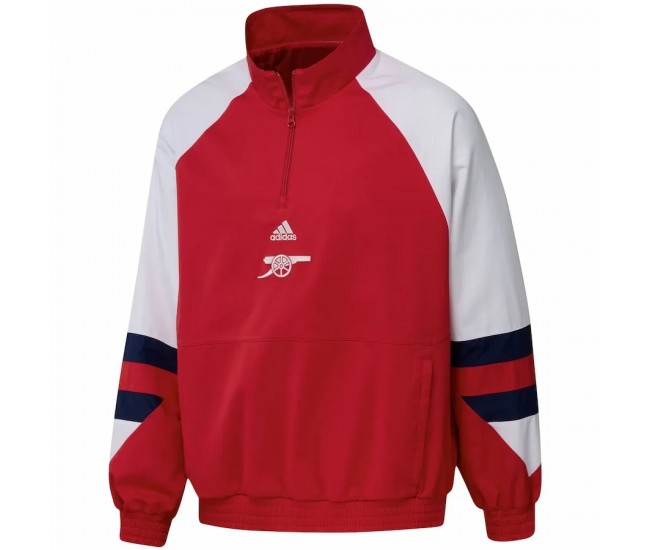 23-24 Arsenal Mens Icon Raglan Quarter Zip Top