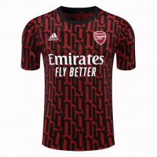 Arsenal Pre Match Shirt Red Black 2021