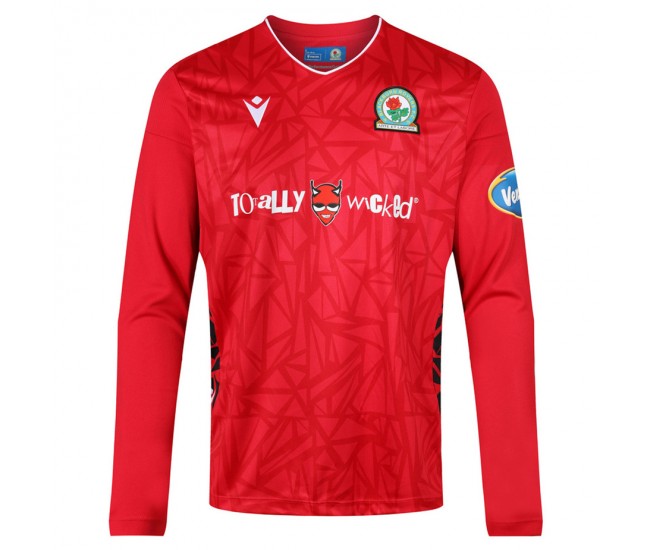 23-24 Blackburn Rovers Men's Long Sleeve Goalkeeper Away Jersey