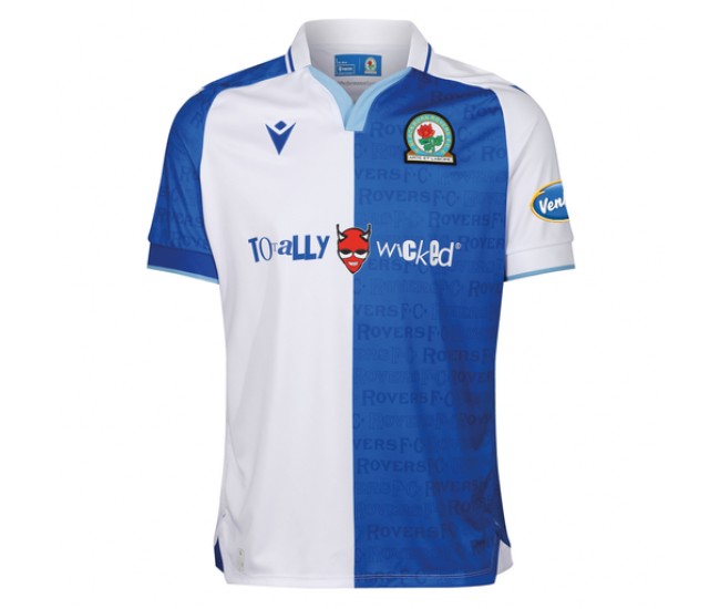 23-24 Blackburn Rovers Men's Home Jersey