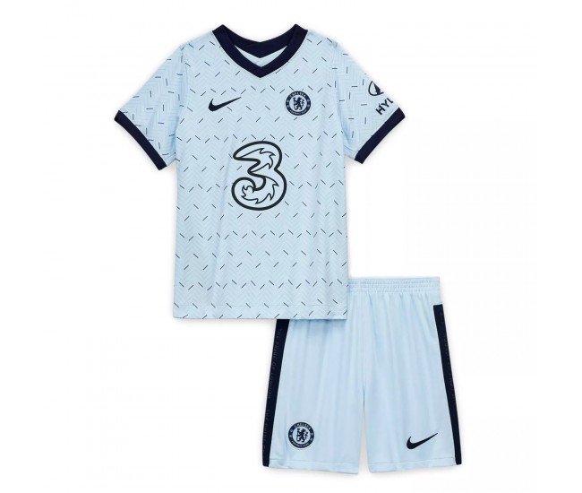 Chelsea Away Kids Kit 2020 2021