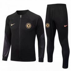 2022-23 Chelsea FC Black Training Presentation Soccer Tracksuit 2022-23 Chelsea FC Black Training Presentation Soccer Tracksuit