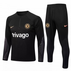 2022-23 Chelsea Black Training Technical Soccer Tracksuit 2022-23 Chelsea Black Training Technical Soccer Tracksuit