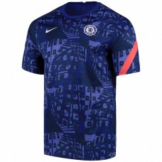 Chelsea Dri Fit Training Top Shirt Dark Blue 2021