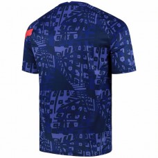 Chelsea Dri Fit Training Top Shirt Dark Blue 2021