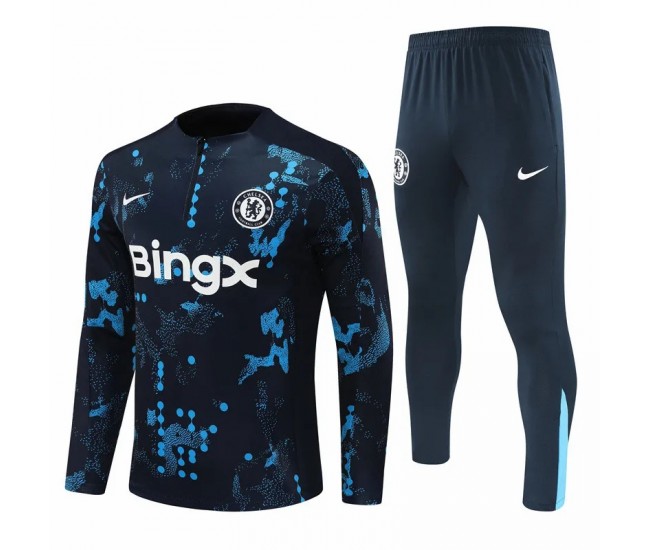 24-25 Chelsea Mens Navy Training Technical Tracksuit