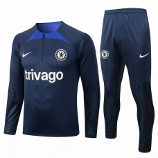 2022-23 Chelsea Navy Training Technical Soccer Tracksuit 2022-23 Chelsea Navy Training Technical Soccer Tracksuit