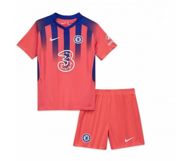 Chelsea third Football kids kit 2021