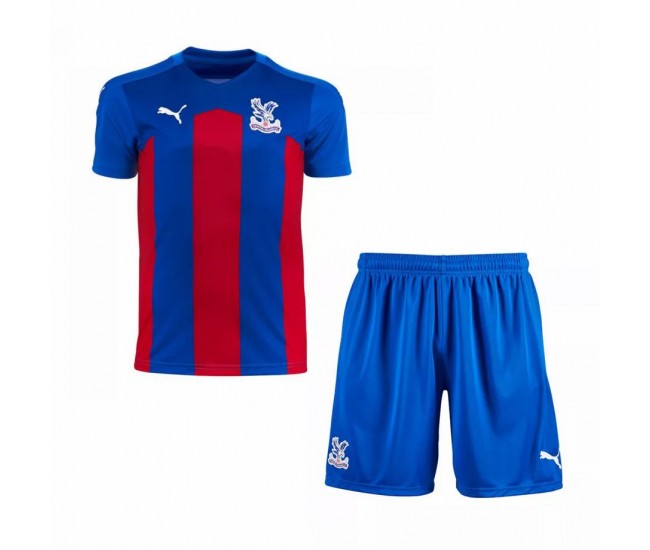 Crystal Palace FC Home Football Kit Kids 2021