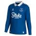 23-24 Everton Men's Long Sleeve Home Jersey