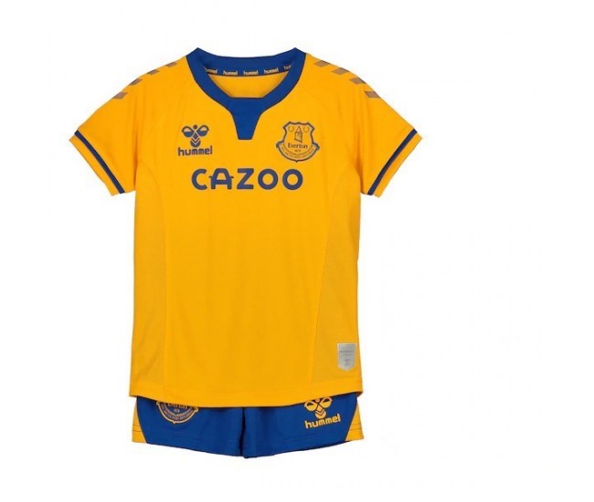 Everton Away Football Kids Kit 2020 2021