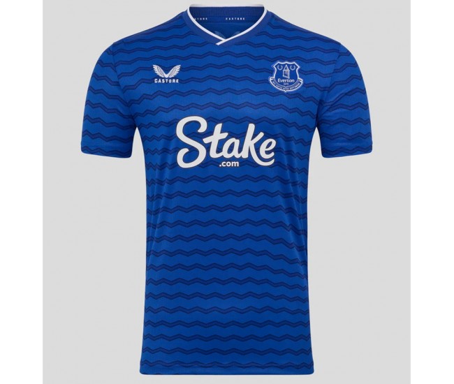 25-26 Everton Mens Home Soccer Jersey