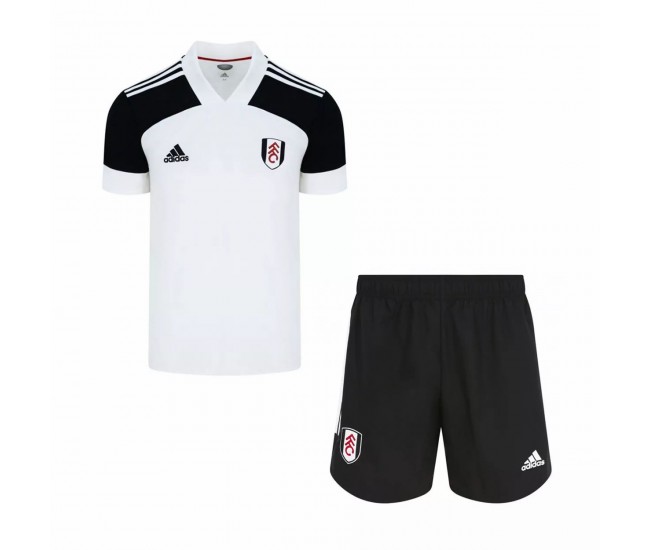 Fulham FC Home Football Kids Kit 2021