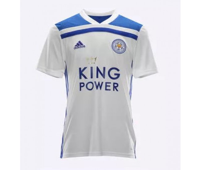 Leicester City Adidas Men's White Away Shirt