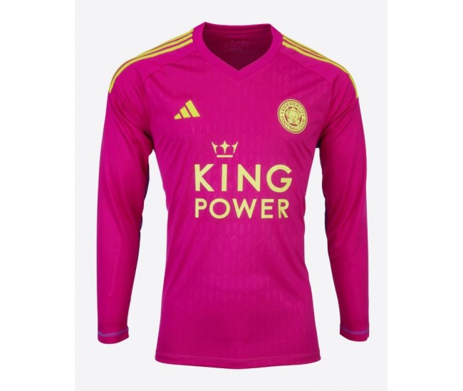23-24 Leicester City Goalkeeper Home Jersey
