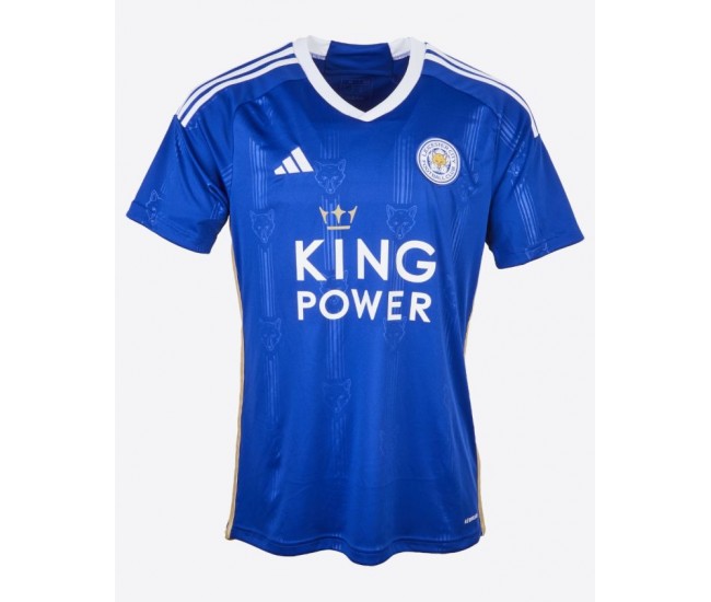 23-24 Leicester City Men's Home Jersey