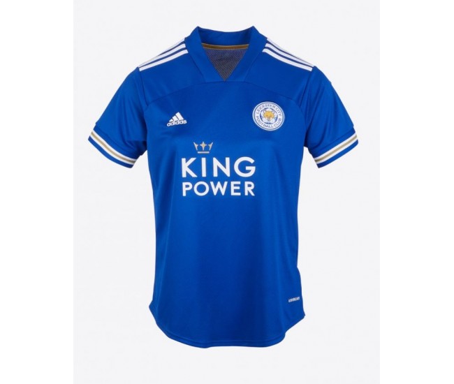 Womens Leicester City King Power Home Shirt 2020 2021