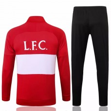 Liverpool Presentation Football Tracksuit Red 2020 2021