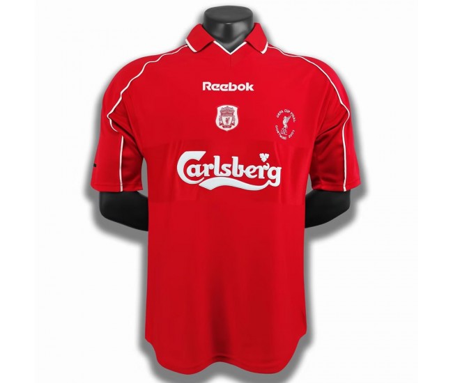 2000-2001 Liverpool FC Home Retro Jersey 