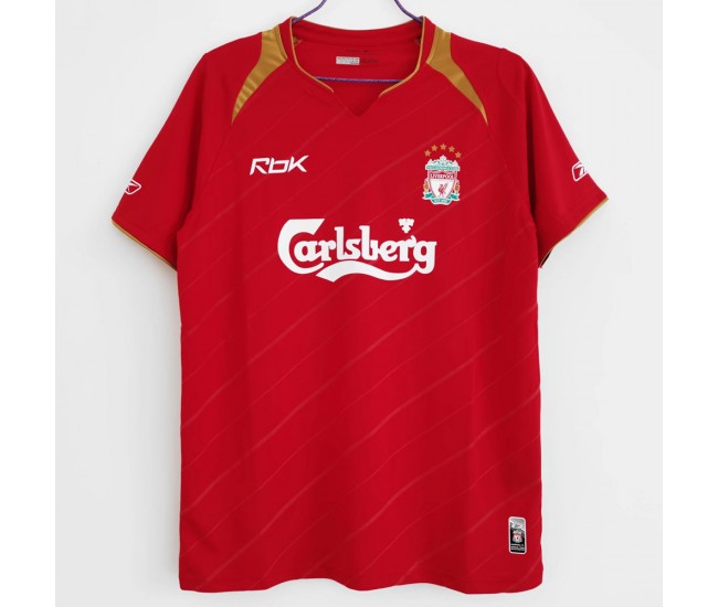  2005-2006 Liverpool FC Home Retro Jersey