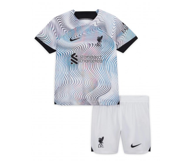 2022-23 Liverpool FC Away Kids Kit