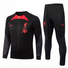 2022-23 Liverpool FC Black Training Presentation Soccer Tracksuit 2022-23 Liverpool FC Black Training Presentation Soccer Tracksuit