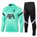 Liverpool FC Black Training Technical Football Tracksuit Green 2021