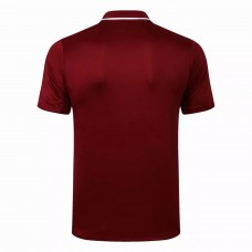Liverpool FC Burgundy Football Polo Shirt 2021