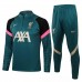 2021-22 Liverpool FC Green Training Technical Soccer Tracksuit