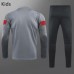 Liverpool FC Grey Training Technical Football Tracksuit Kids Light Grey 2021