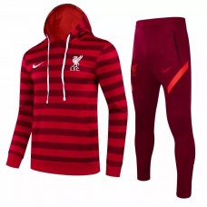 2021-22 LFC Hooded Training Technical Soccer Tracksuit Red