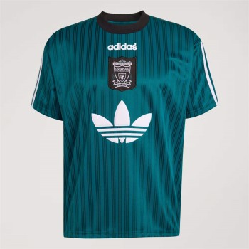 1995 Liverpool FC Mens Polyester Soccer Jersey