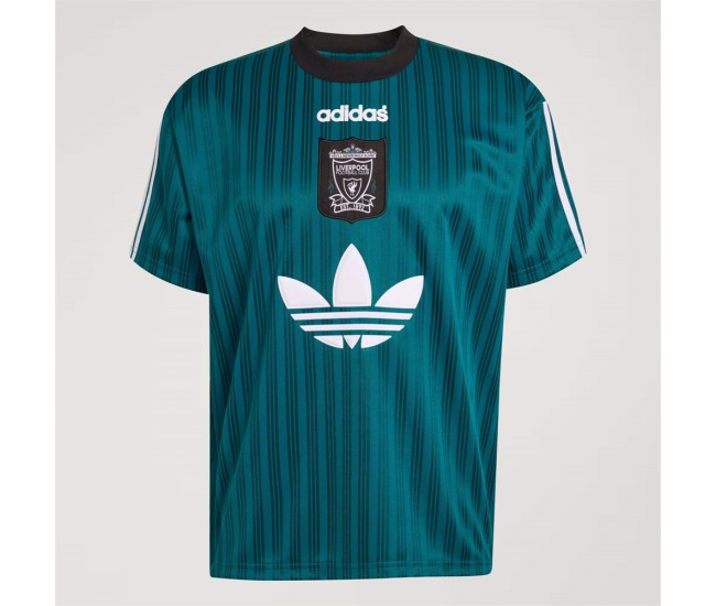 1995 Liverpool FC Mens Polyester Soccer Jersey