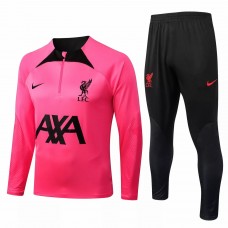 2022-23 Liverpool FC Pink Training Technical Soccer Tracksuit