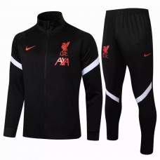 Liverpool FC Presentation Football Tracksuit Black 2021 2022