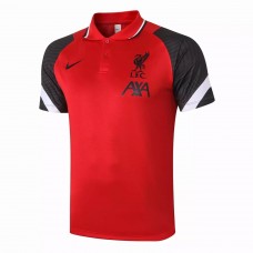 Liverpool FC Red Black Polo Shirt 2021