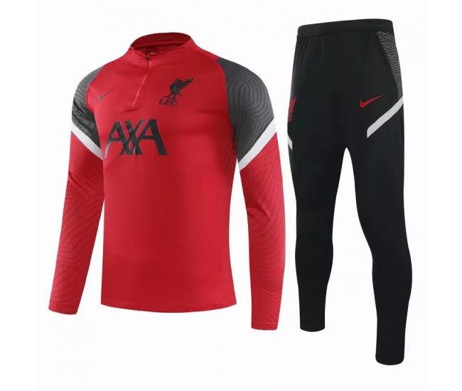 Liverpool FC Red Training Technical Football Tracksuit 2021