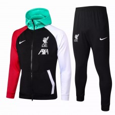 Liverpool FC Training Technical Football Tracksuit Black 2021