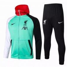 Liverpool FC Training Technical Football Tracksuit Green 2021