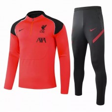 Liverpool FC Training Technical Football Tracksuit Orange 2021