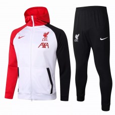 Liverpool FC Training Technical Football Tracksuit White 2021