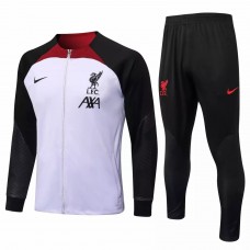 2022-23 Liverpool FC White Training Presentation Soccer Tracksuit 2022-23 Liverpool FC White Training Presentation Soccer Tracksuit