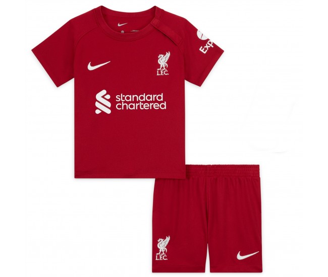 2022-23 Liverpool FC Home Kids Kit