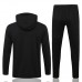 2021-22 Liverpool Hoodie Presentation Tracksuit Black