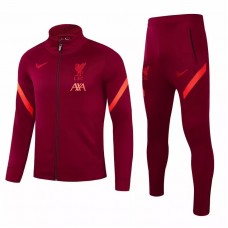 2021 LFC Liverpool Presentation Soccer Tracksuit Red