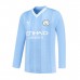 23-24 Manchester City Men's Long Sleeve Home Jersey