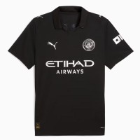 25-26 Manchester City Mens Away Soccer Jersey 