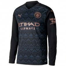 Manchester City Away Long Sleeve Shirt 2020 2021
