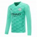 Manchester City Goalkeeper Long Sleeve Shirt Green 2021