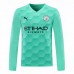 Manchester City Goalkeeper Long Sleeve Shirt Green 2021